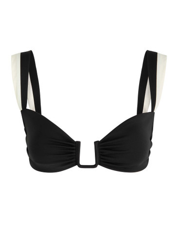 Cannes gathered bikini top | Harvey Nichols