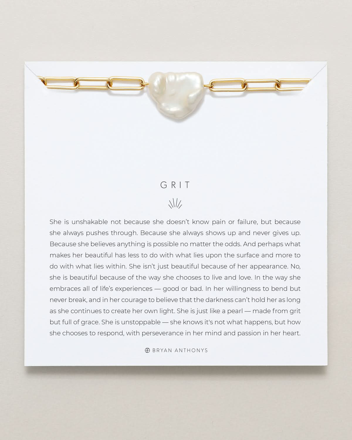 Grit Baroque Pearl Dainty Bracelet | Bryan Anthonys | Bryan Anthonys