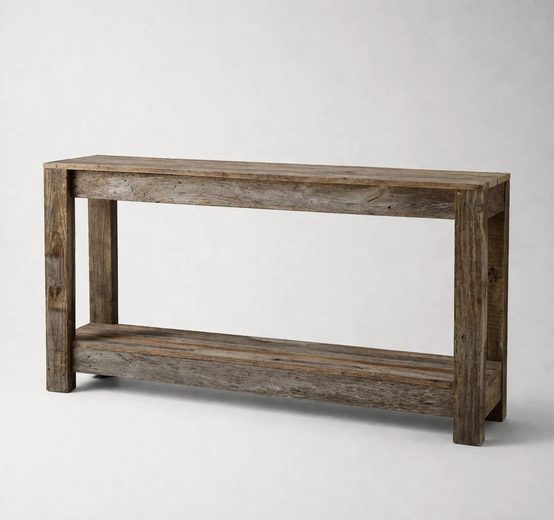 Collins 60" Solid Wood Console Table | Wayfair North America