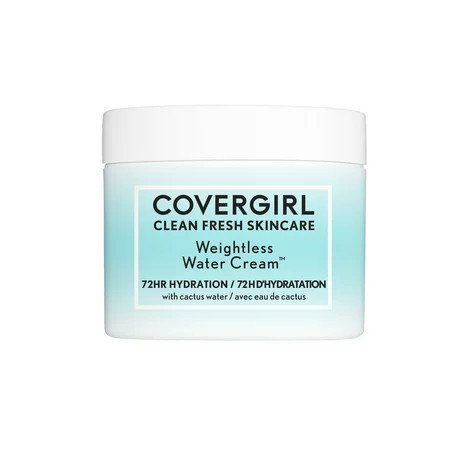 COVERGIRL Clean Fresh Skincare Weightless Water Cream Face Moisturizer 2.0 fl oz | Walmart (US)
