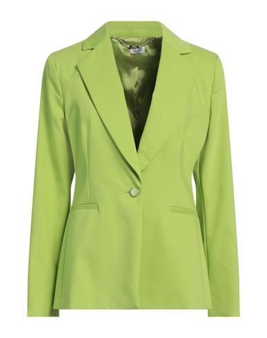 Liu •jo Woman Blazer Lime green Size 8 Cotton, Polyester, Elastane | YOOX (US)