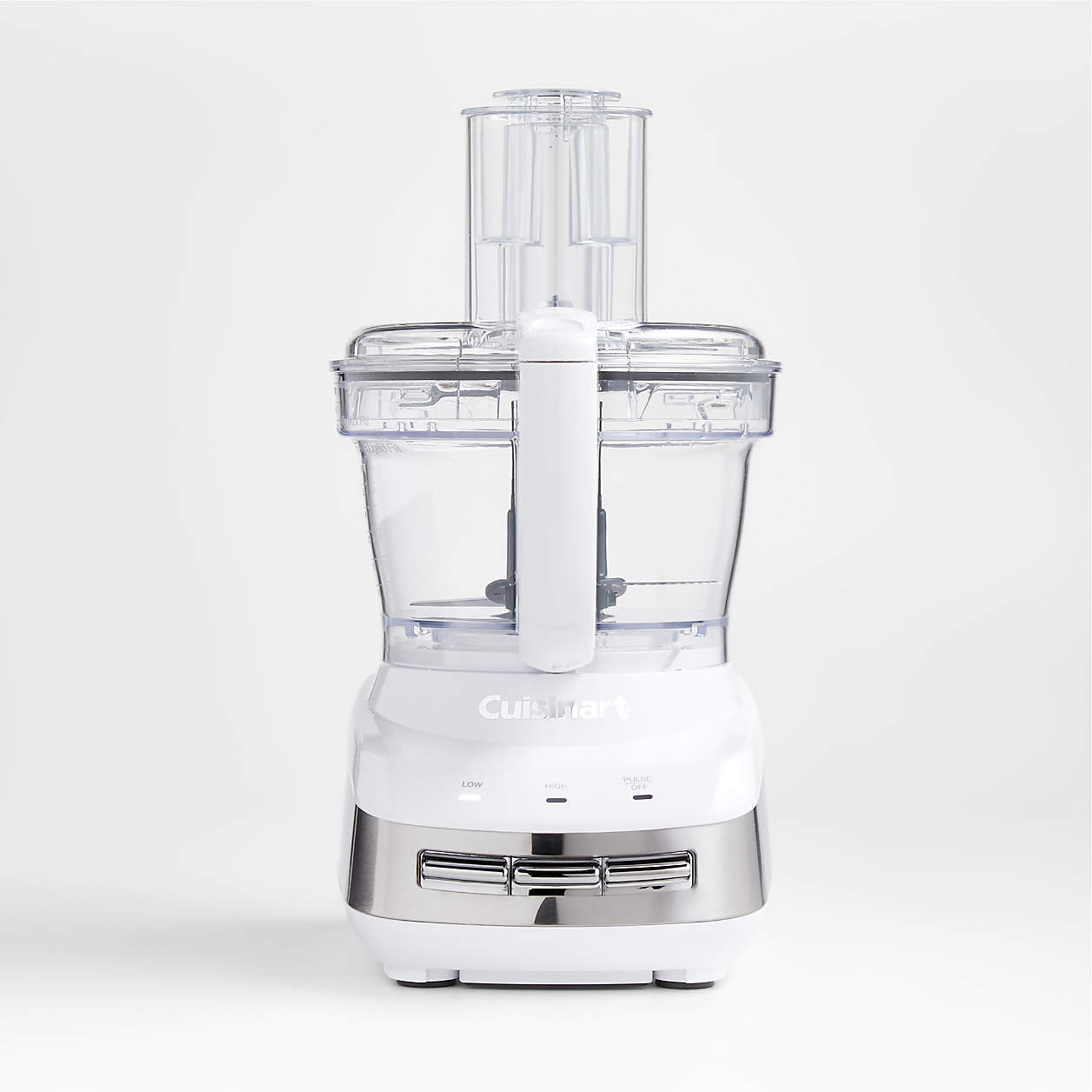 Cuisinart Core Custom White 10-Cup Food Processor Chopper + Reviews | Crate & Barrel | Crate & Barrel