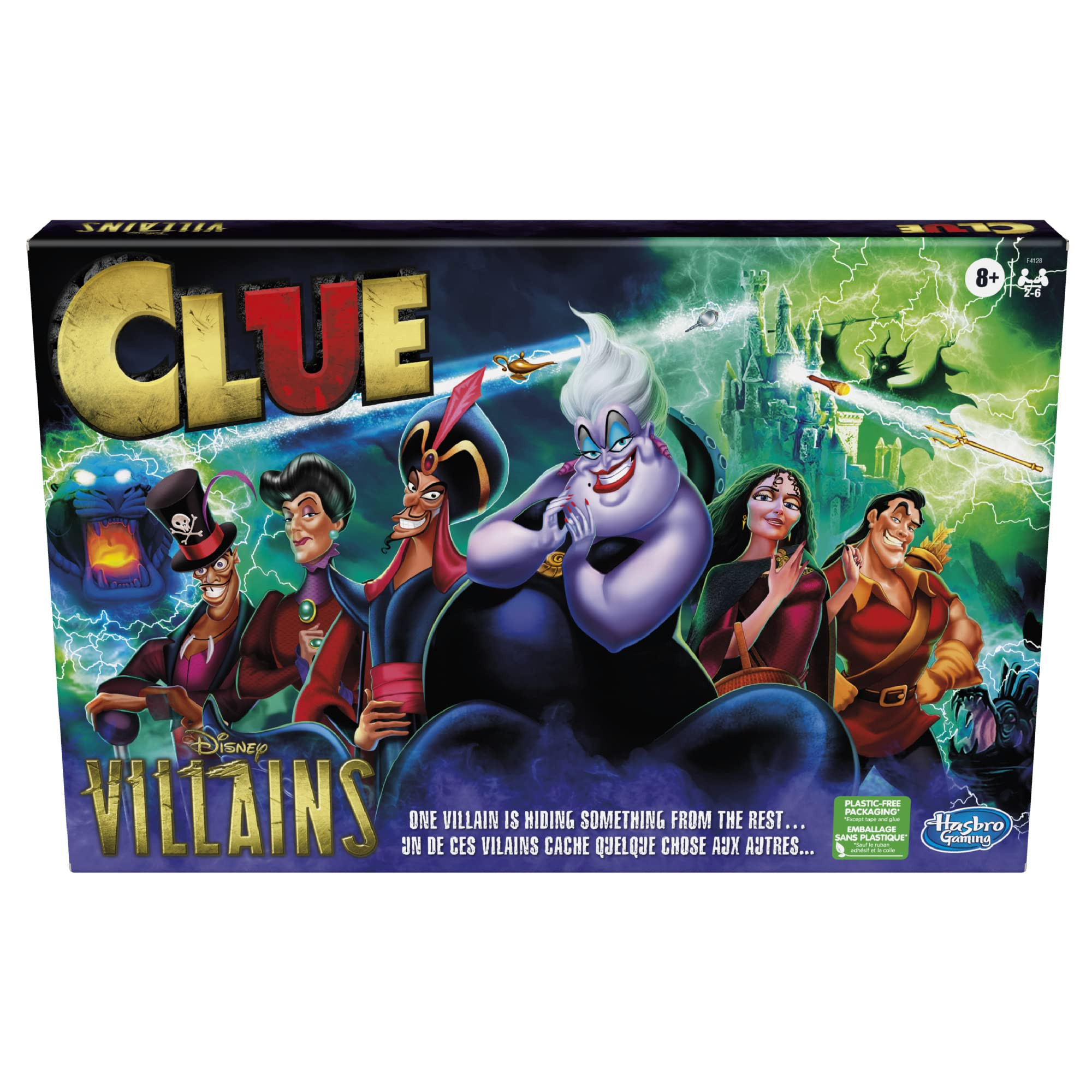 Hasbro Gaming Clue: Disney Villains Edition Board Game for Kids Ages 8+, 2-6 Players (Amazon Excl... | Amazon (US)