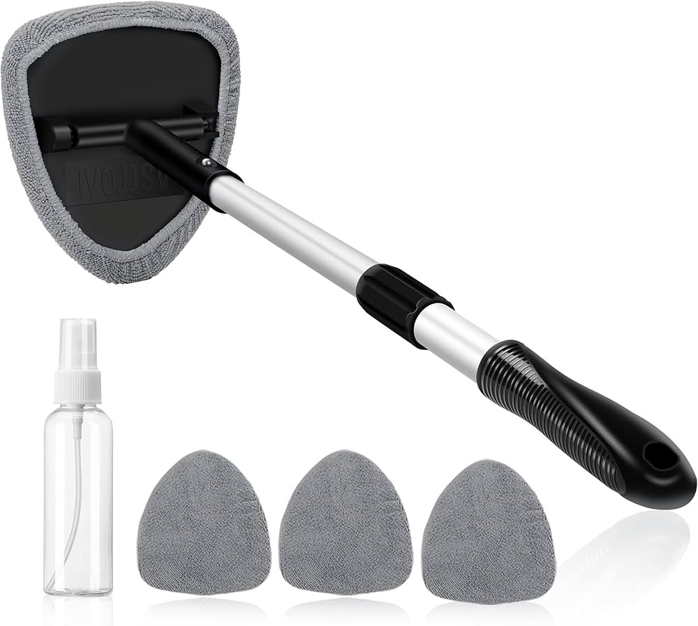 AstroAI Windshield Cleaner, Microfiber Car Window Cleaner with 4 Reusable and Washable Microfiber... | Amazon (US)