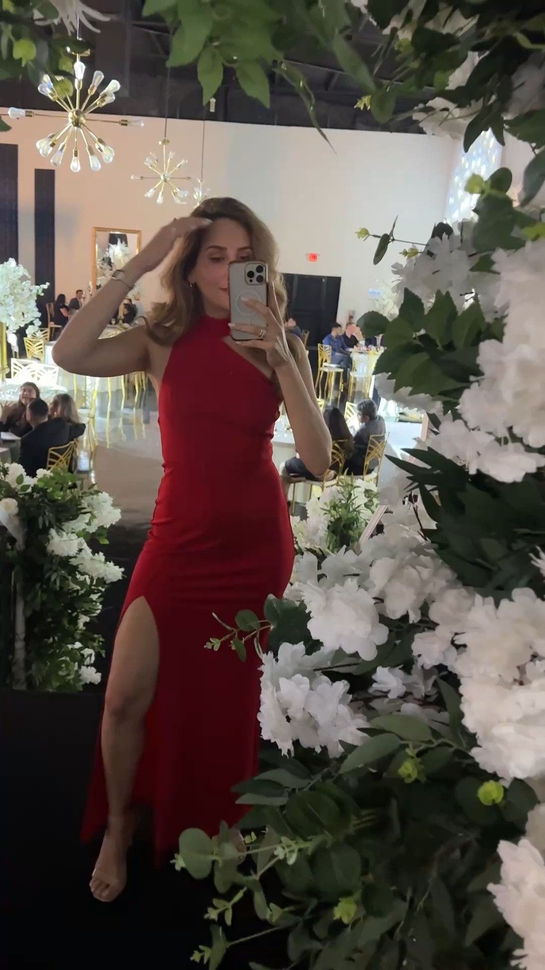 Guest Wedding dress find on amazon 😱Red long dress, Long  dress, Amazon find! 

#LTKSeasonal #LTKootd #LTKWedding