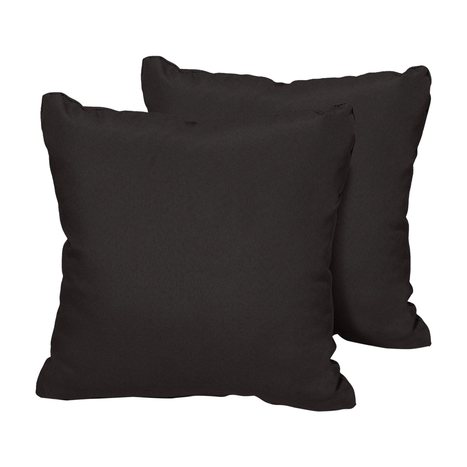 TK Classics Solid 18 x 18 in. Outdoor Throw Pillow - Set of 2 | Walmart (US)