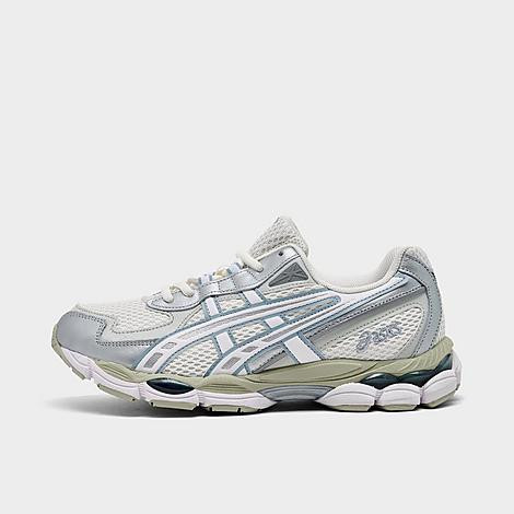Asics Women's GEL-NYC 2055 Casual Shoes in Cream/Dolphin Grey Size: 12.0 | JD Sports (US)