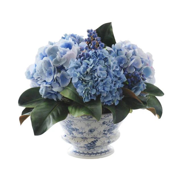 Hydrangea Berry Faux Arrangement | Cailini Coastal