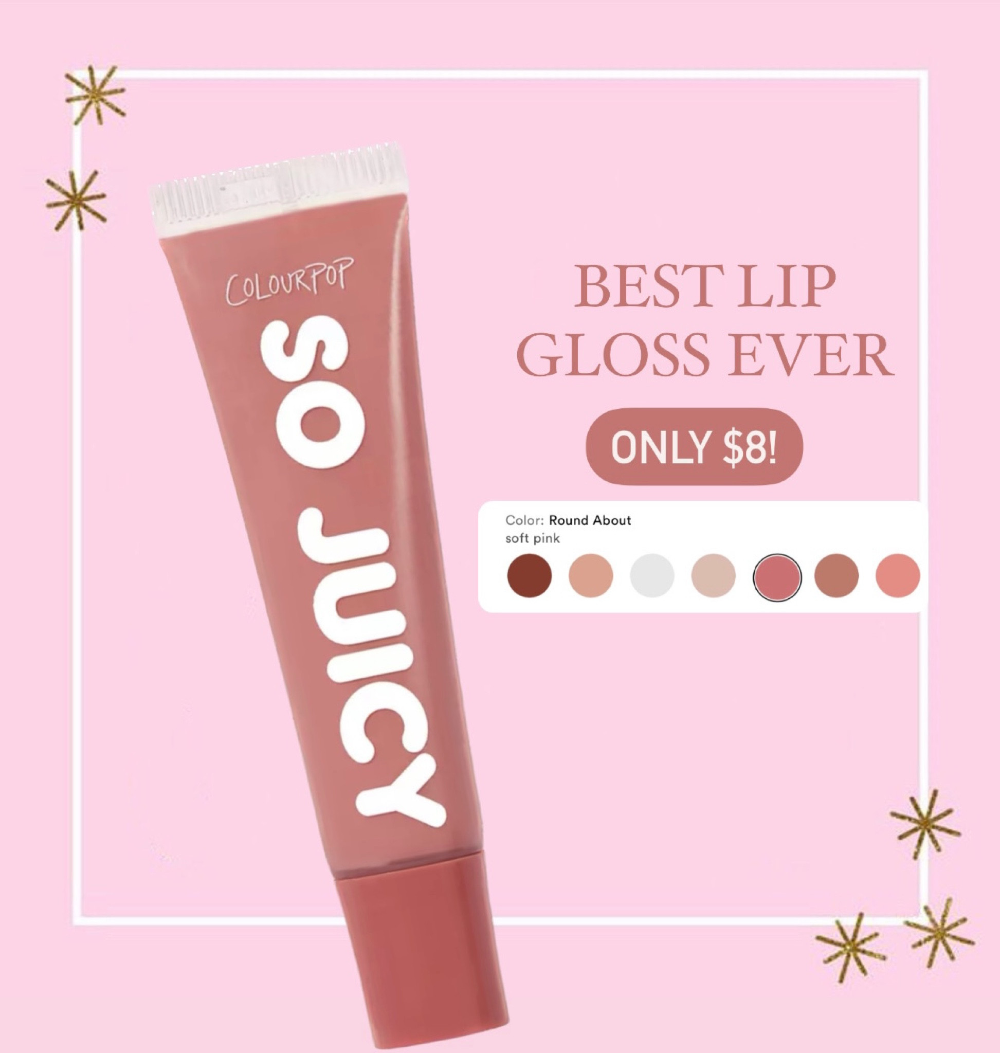 The plumping gloss I shared on my Insta story yesterday! People have literally asked me if I’ve gotten my lips done— nope just this $8 gloss 😝💋 so many shades but my go-to is “round about” 

#LTKbeauty