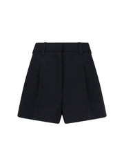 Givenchy Tailored Wool Shorts — Black | Italist Inc.