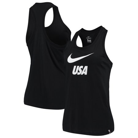 USWNT Nike Women's Racerback Performance Tank Top - Black | Walmart (US)