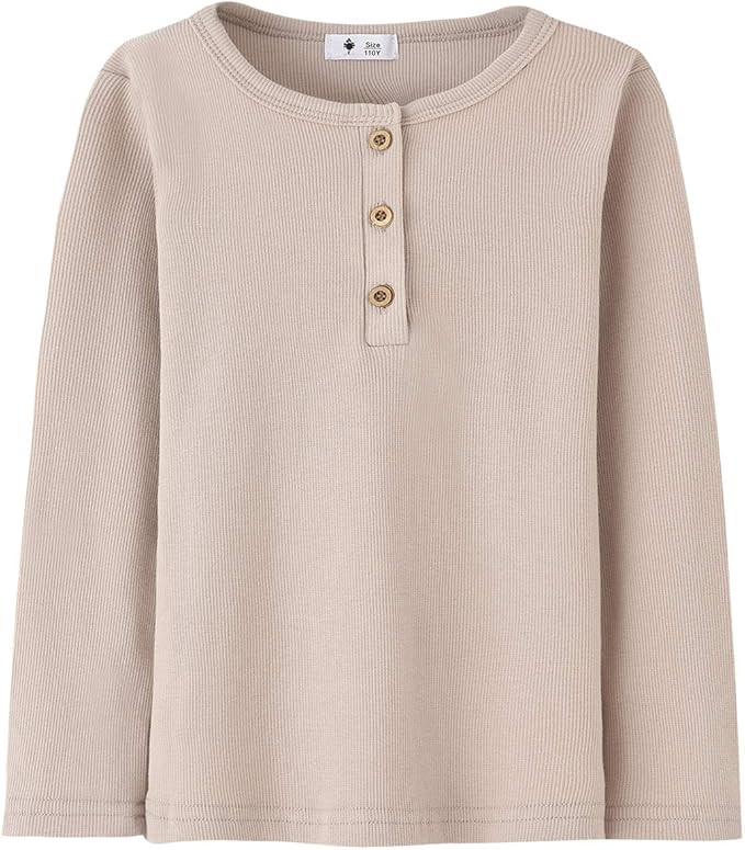 Enfants Chéris Toddler Henley Shirt Boys Long Sleeve Shirts 2-7 Years | Amazon (US)