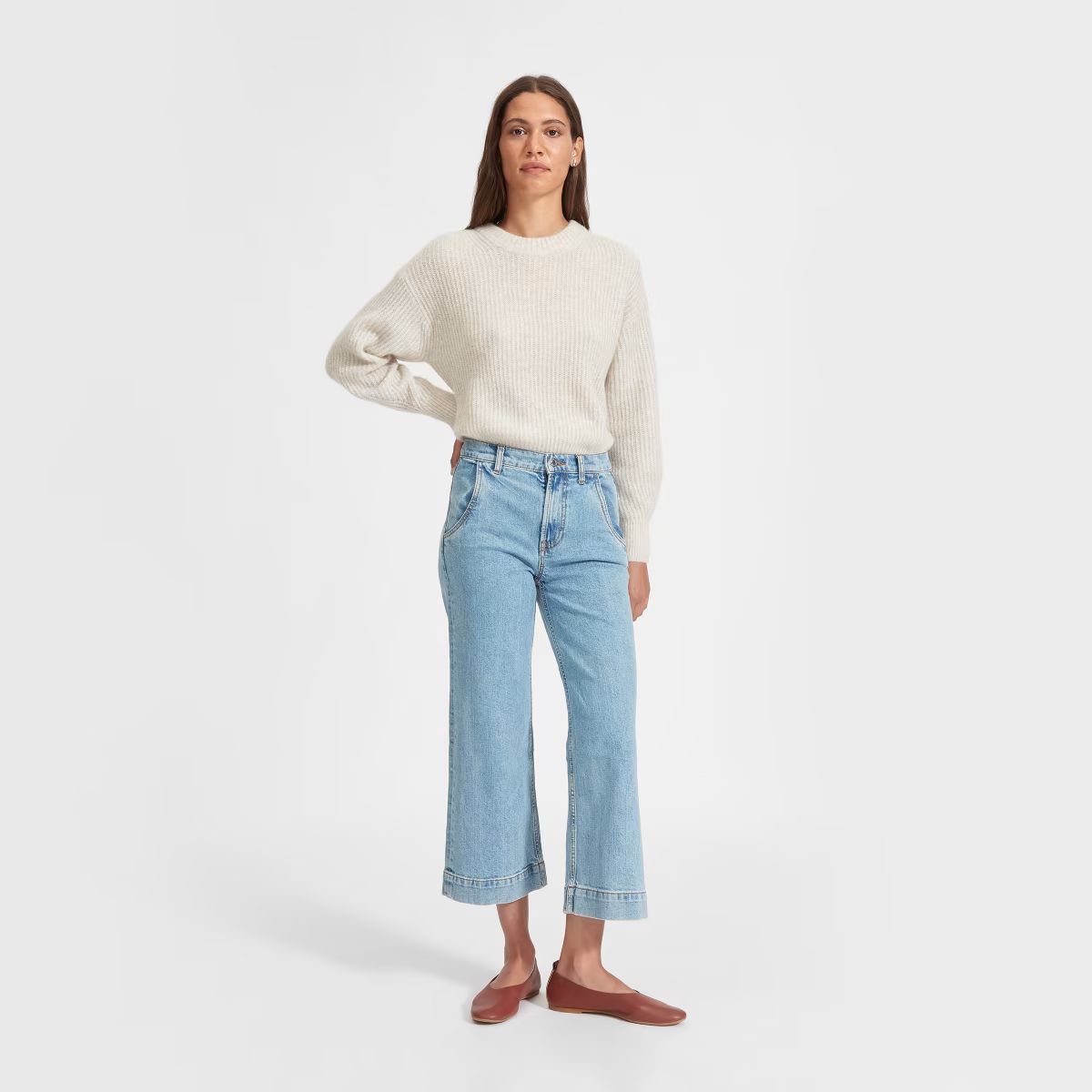 The Oversized Alpaca Crew | Everlane