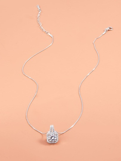 Rhinestone Decor Necklace | SHEIN