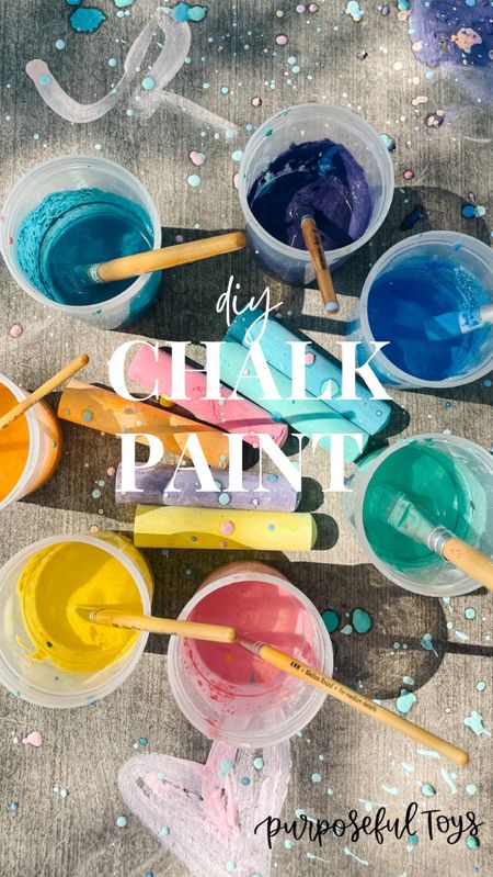 Put chalk paint on your spring/summer bucket list! 🎨 it’s one of our favorites 😍🙌🏼 Check out my IG for the recipe! 

#LTKunder50 #LTKkids #LTKfamily