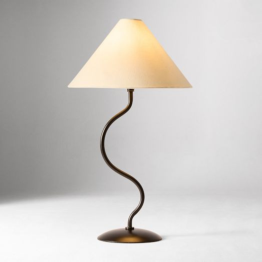 Zigzag Table Lamp (24") | West Elm (US)