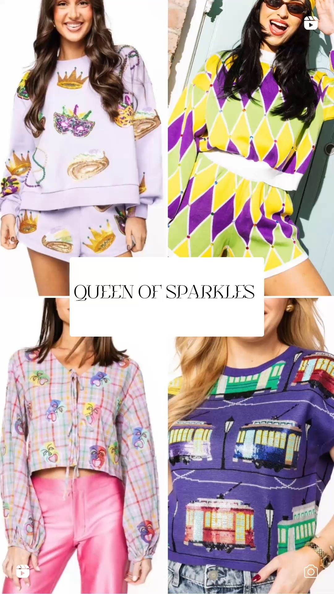 Sparkle and shine through your Mardi Gras celebrations #mardigras #queenofsparkles

#LTKSeasonal