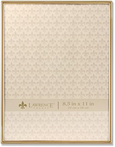 Lawrence Frames 670081 8.5x11 Simply Gold Metal Picture Frame | Amazon (US)