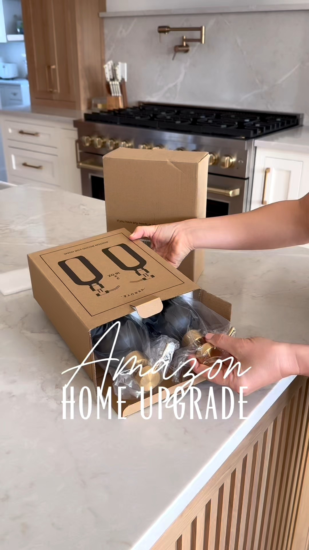 These dispensers are so good!! Glass and stainless steel! 

#LTKHome