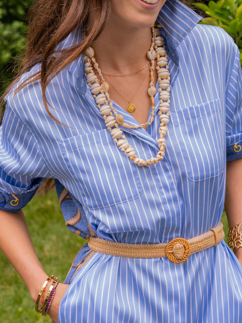 Natural Solid Mini Popie Belt | Women's Belts & Jewelry | J.McLaughlin | J.McLaughlin