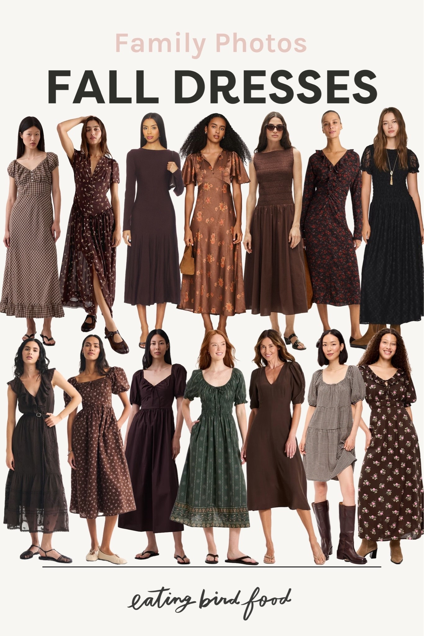 Fall family photo dresses. What to wear for fall family photos. Trendy fall dress. Classic fall dress.

#LTKootd #LTKSeasonal #LTKgrwm