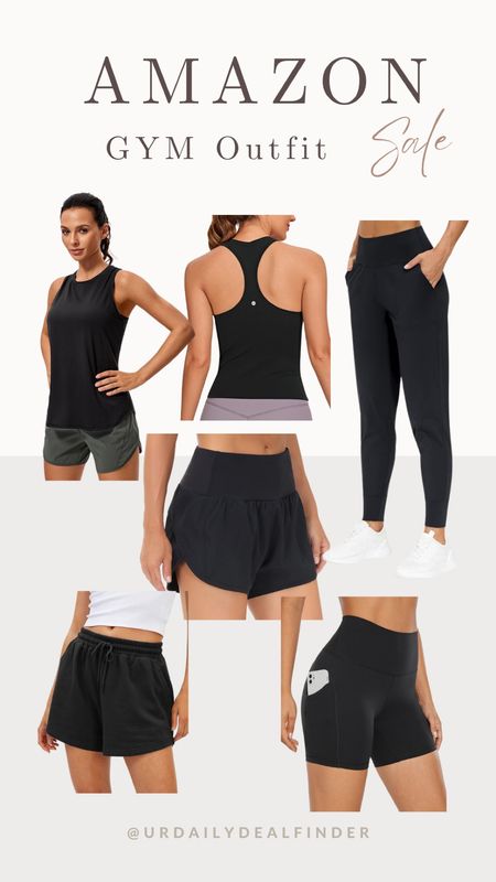 Gym outfit found it on sale on Amazon🫶🏼 black activewear perfect for summer, is a bit hard for people to notice your sweat!


Follow my IG stories for daily deals finds! @urdailydealfinder

#LTKsalealert #LTKfitness #LTKActive