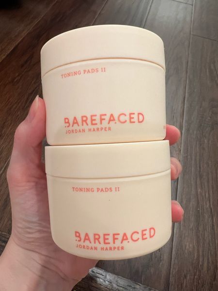 Big fan of these toning pads by Barefaced. They help me keep my acne at bay and have made a noticeable difference in lightening sunspots and freckles. 

I cut them in half to make them last longer. I pull back on frequency of use when my skin is feeling dry. 

You can start with toning pads I if you are concerned these might be too strong for you.



#LTKbeauty