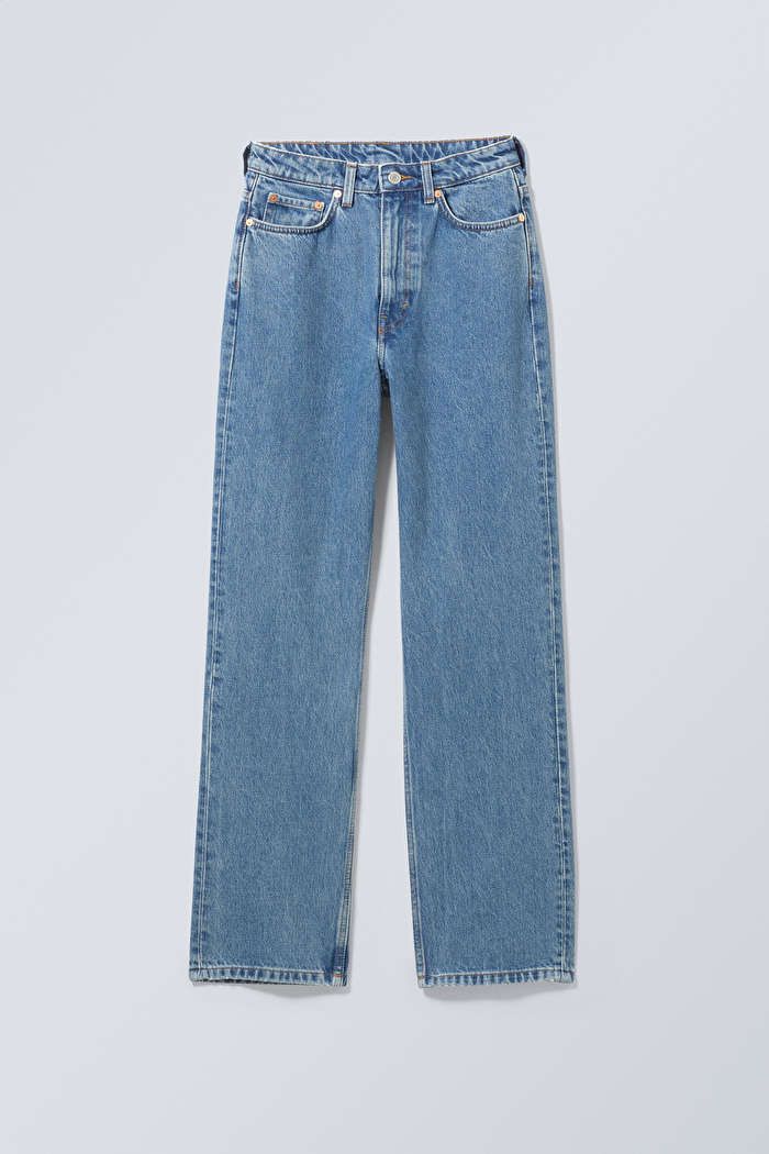 Rowe Extra High Straight Jeans | Weekday