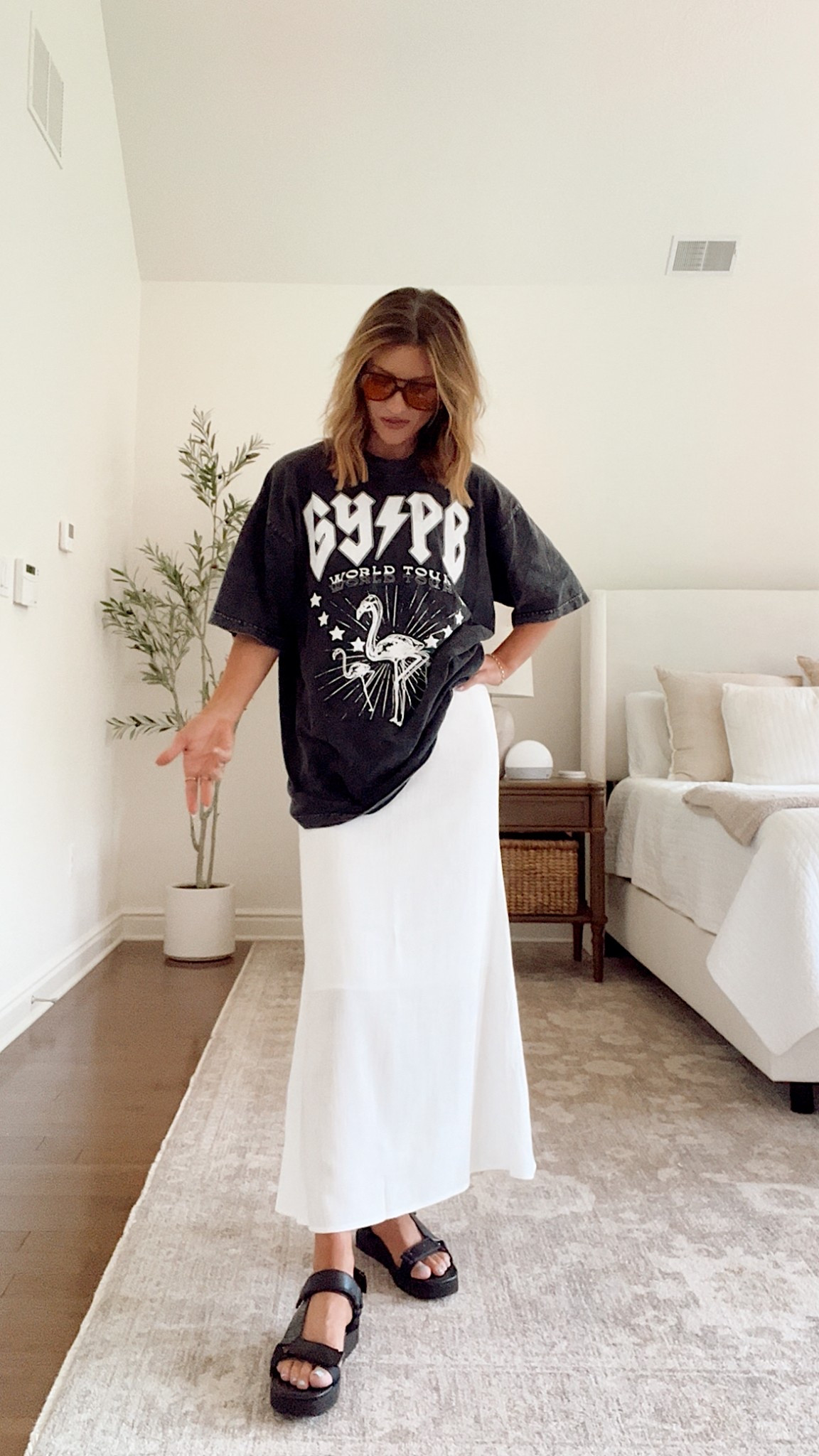 Tee is my line Get Your Pink Back (getyourpinkback.com) wearing size small in the skirt 

#LTKFindsUnder50 #LTKSummerEdit #LTKFindsUnder100