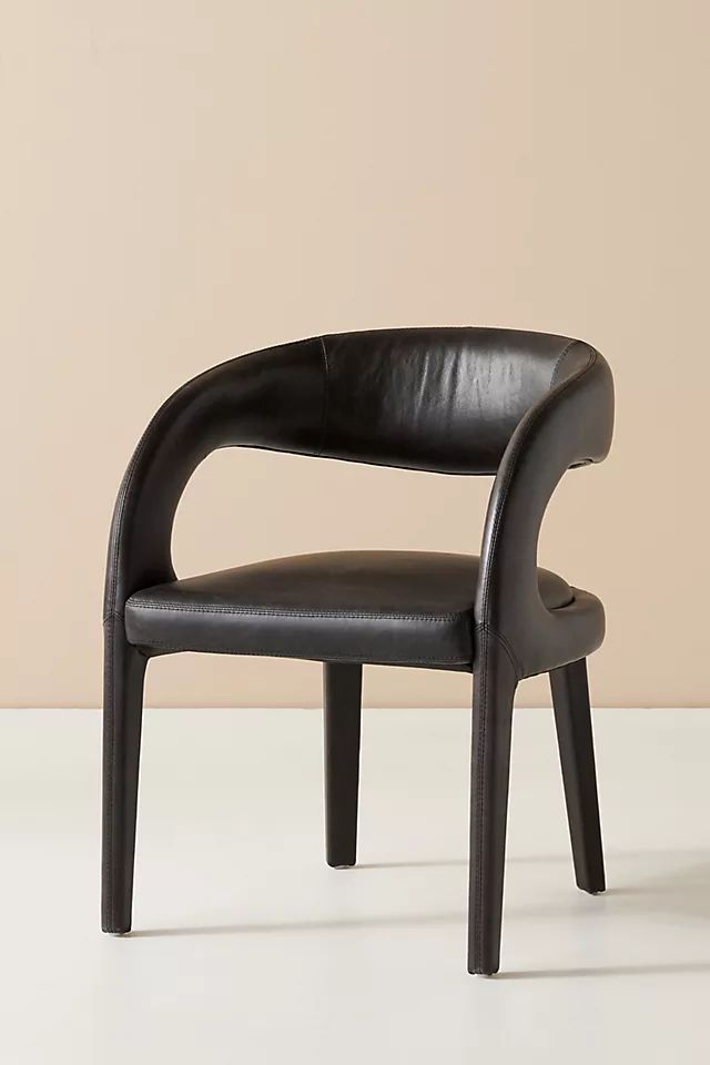 Leather Hagen Dining Chair | Anthropologie (US)