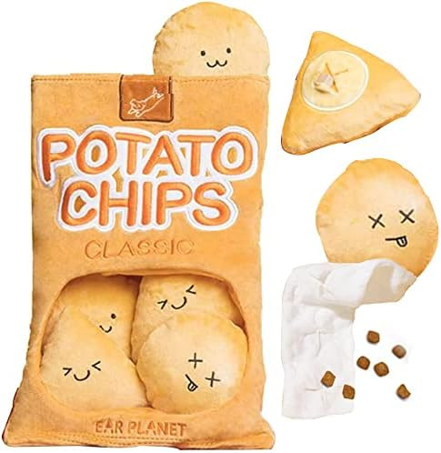 YEPPUPPY Cute Snuffle Dog Toys–Fun Crinkly Squeaky Hide and Seek Dog Toys- Mental Stimulation, ... | Amazon (US)