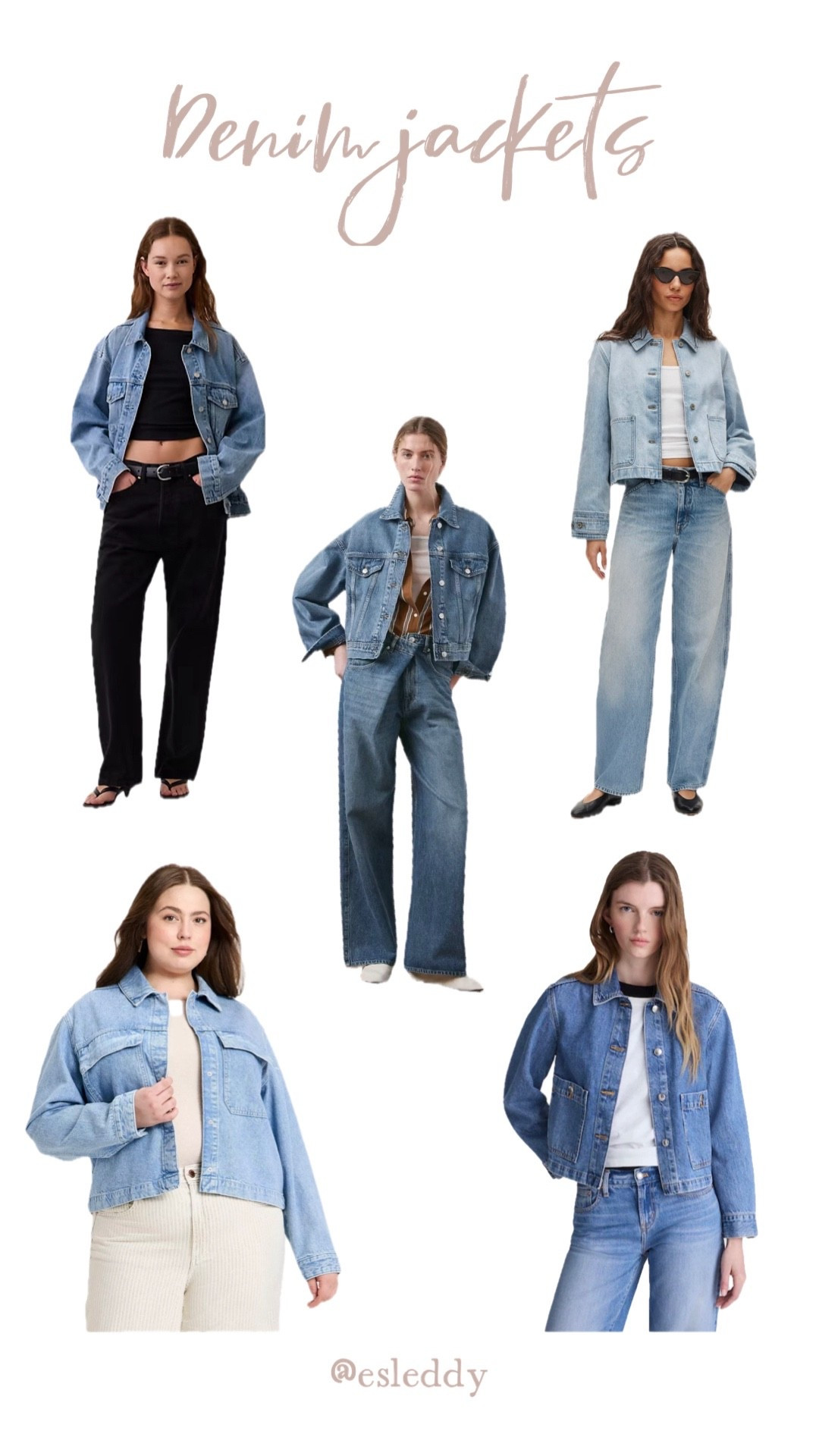 Updated denim jacket shapes for spring 2026! 

#LTKSaleAlert #LTKSeasonal #LTKxMadewell