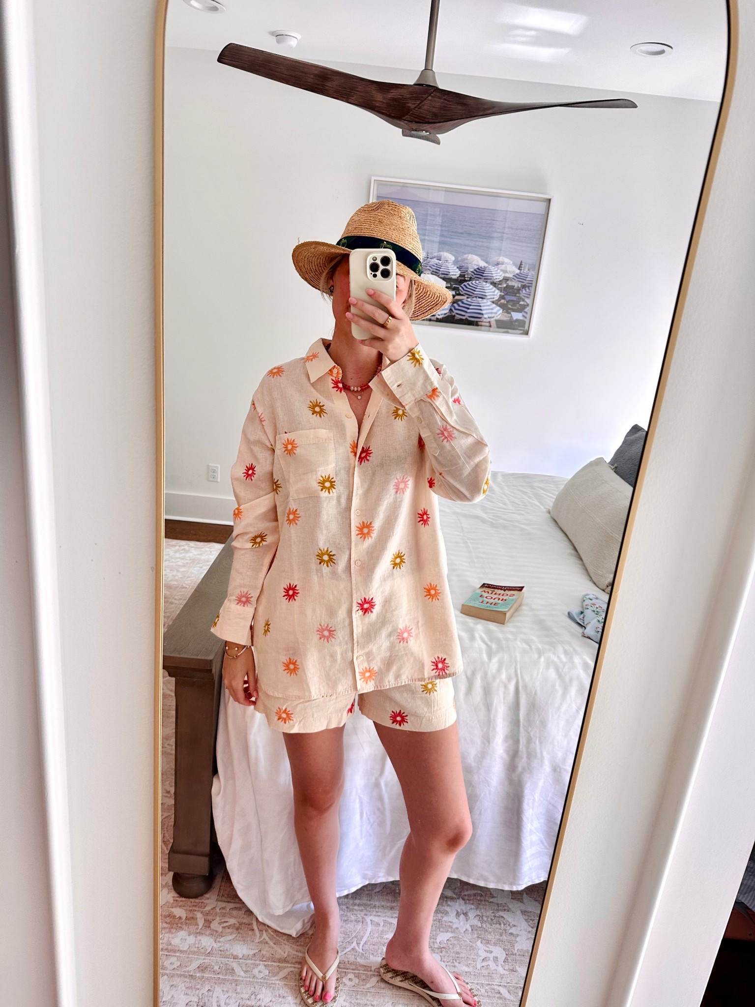 Obsessing over this linen set! Absolutely perfect for the beach!! ☀️