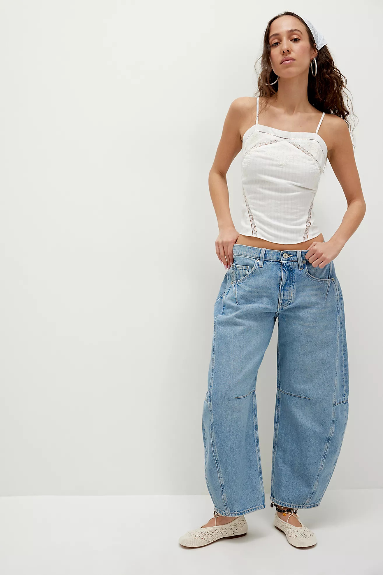 CRVY Venus Barrel Jeans | Free People (Global - UK&FR Excluded)