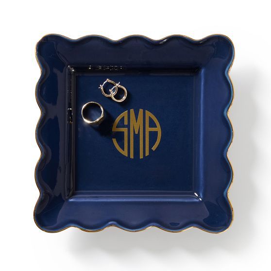 Scalloped Ceramic Catchall | Mark and Graham