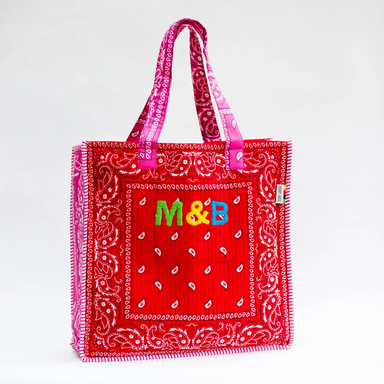 Personalised Bandana Print Tote Bag | Etsy (US)