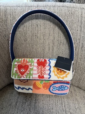 America & Beyond Sun & Sea Beaded Shoulder Bag - NWT | eBay | eBay US