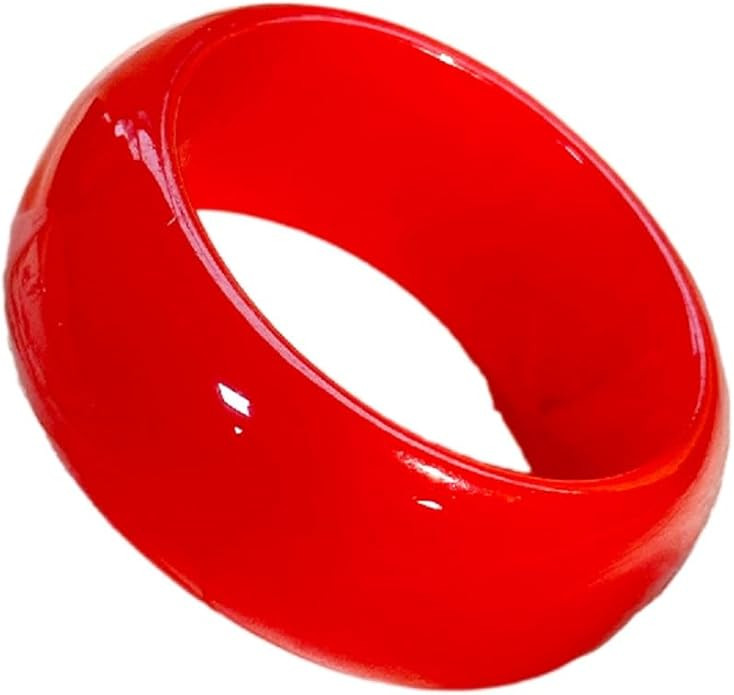 Exaggerated Colorful Irregular Geometric Acrylic Resin Bangle Bracelet Handmade Chunky Multicolor... | Amazon (US)