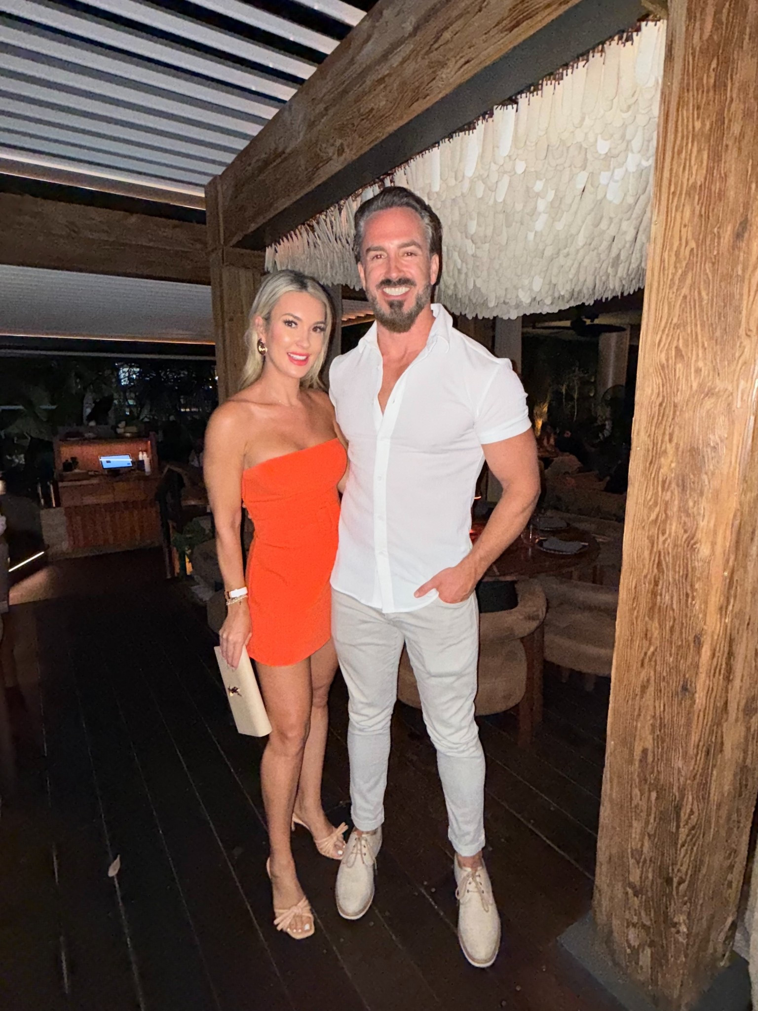 Dinner night out in Miami at Mila. Wearing size small in this mandarin Amanda Uprichard romper (which looks like a mini dress). 

#romper #amandauprichard #miamioutfit #summeroutfit #fallstyle #summerstyle #falltranstion #datenightfit 

#LTKOver40 #LTKTravel #LTKStyleTip