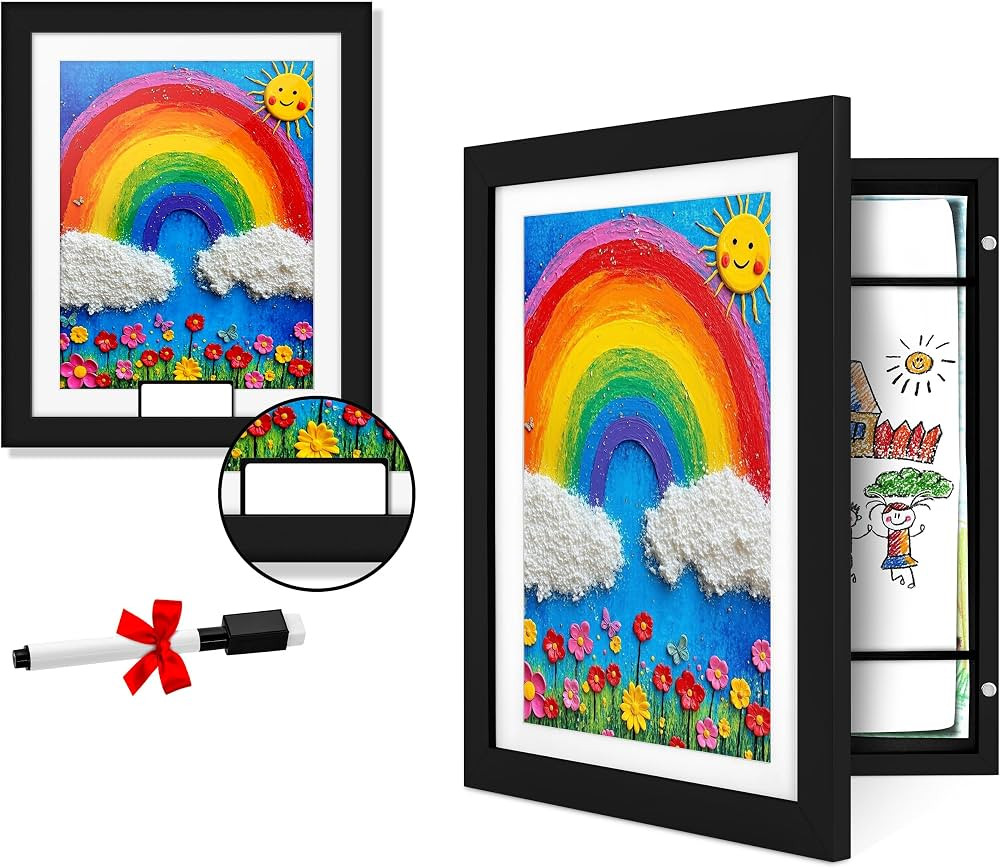 JOYSPECTIVE Kids Artwork Frames Changeable (New & Improved!) Front Opening Display Frame for Kids... | Amazon (US)