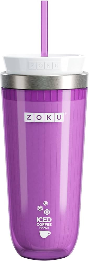 ZOKU Instant Iced Coffee Maker, Reusable Beverage Chiller Cools Hot Beverages in Minutes Without ... | Amazon (US)