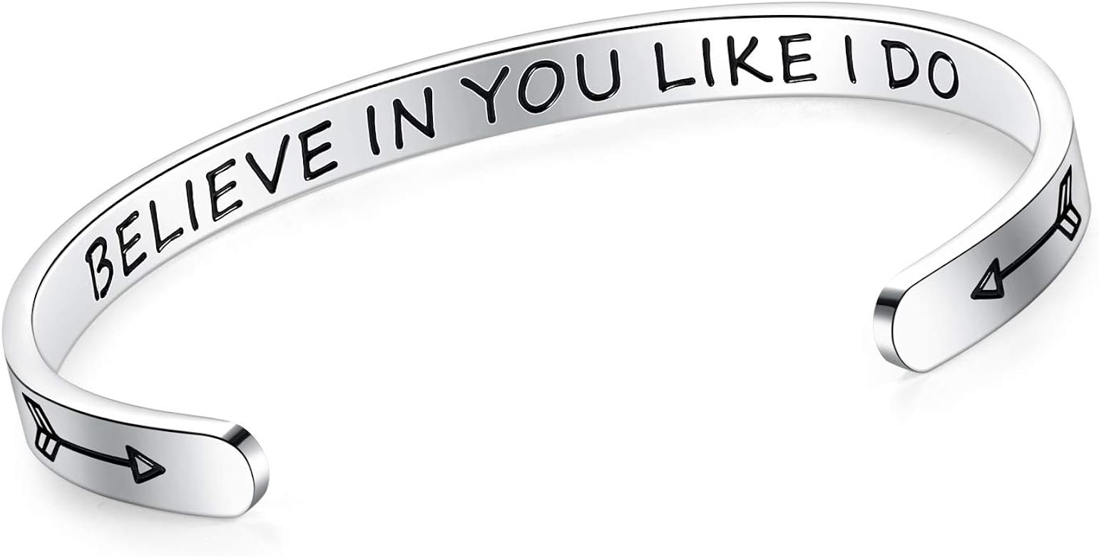 SAM & LORI Personalized Bracelets for Teen Girls/Women-Inspirational Jewelry Gifts (Various Desig... | Amazon (US)