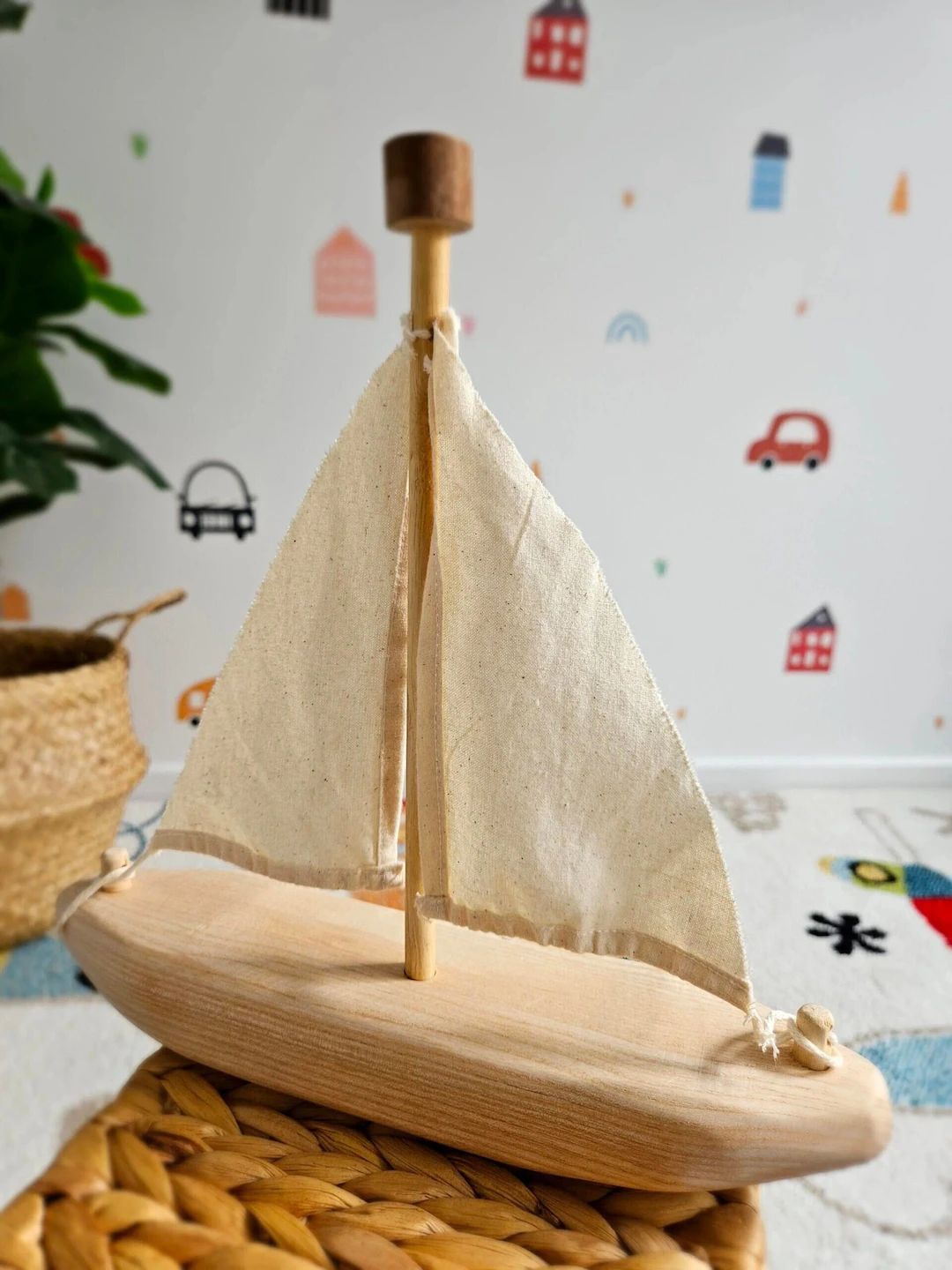 Ecovoyager Recycled Tree Sailing Boat - Etsy | Etsy (US)