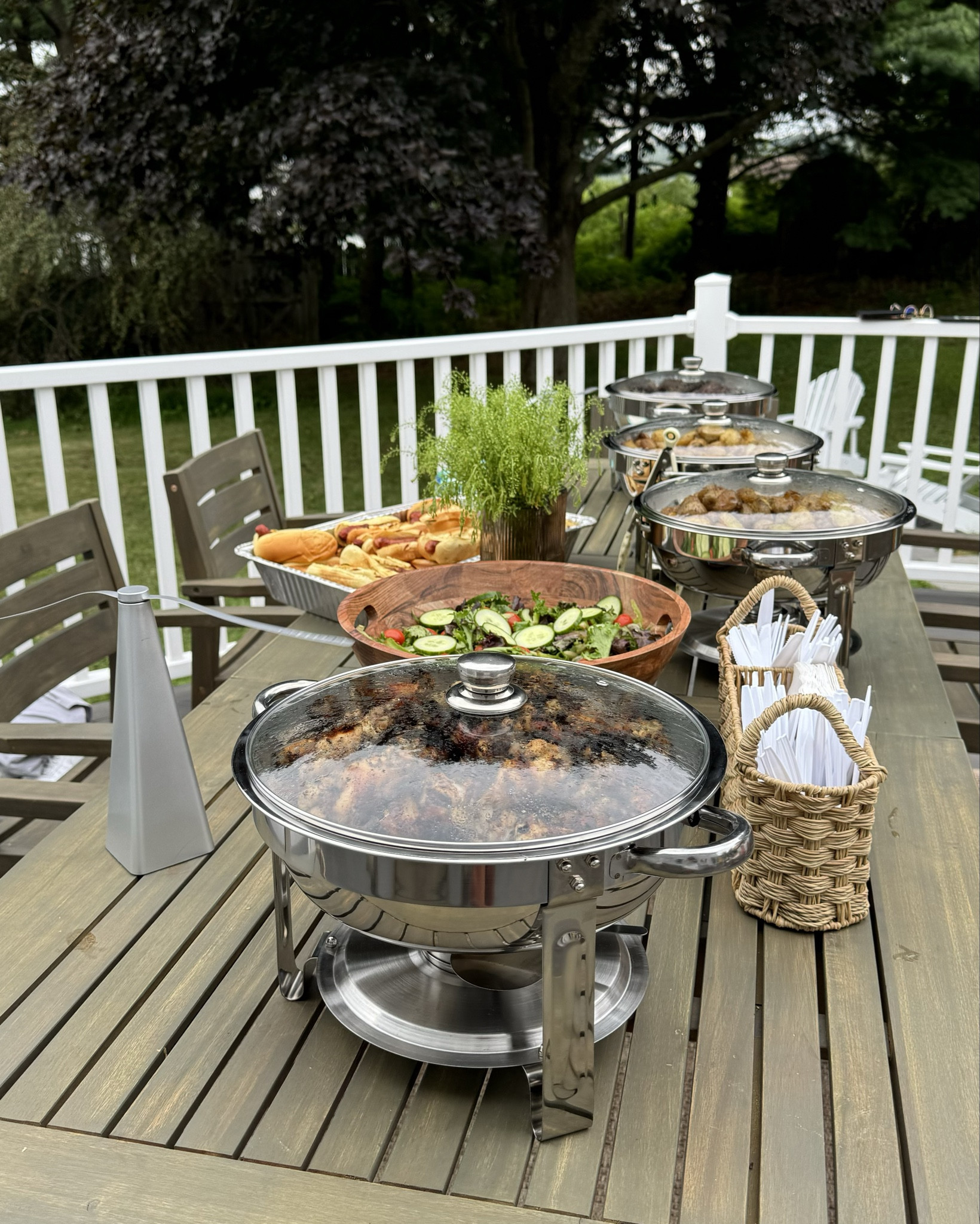 Stainless Steel Buffet Set 4 pack perfect for hosting!

#LTKParties #LTKHome #LTKSeasonal