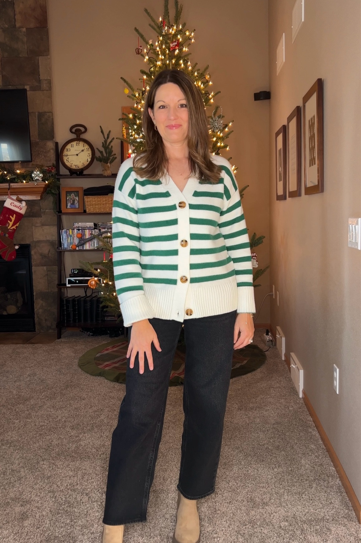 I’m doing 25 outfits in 25 days as we countdown to Christmas!

This is look #8!! 18 days until Christmas! 

Sweater- tts, in size S 
Jeans - tts
Booties - tts 

#LTKSeasonal #LTKHoliday #LTKOver40