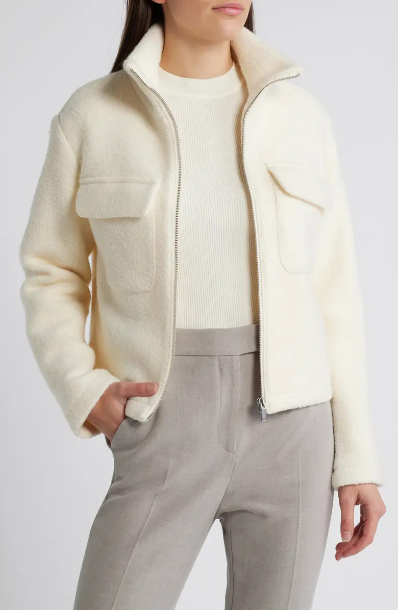 Lola Fleece Wool Jacket | Nordstrom