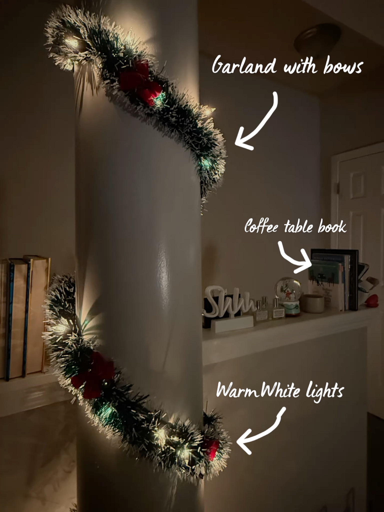 Amazon Holiday Decor 🌲🏠

- Cozy Garland 
- Warm White Lights 
- Coffee Table Book 

#LTKSeasonal #LTKFindsUnder50 #LTKHoliday