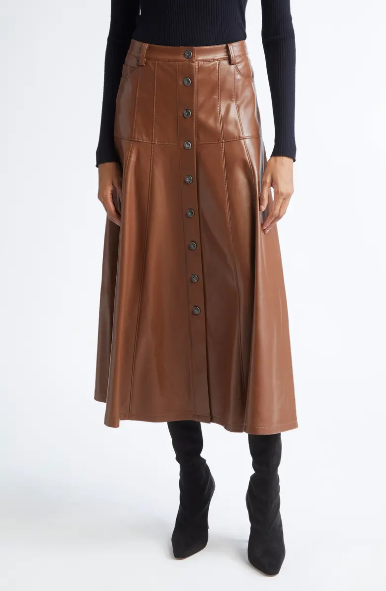 Veena Faux Leather Skirt | Nordstrom