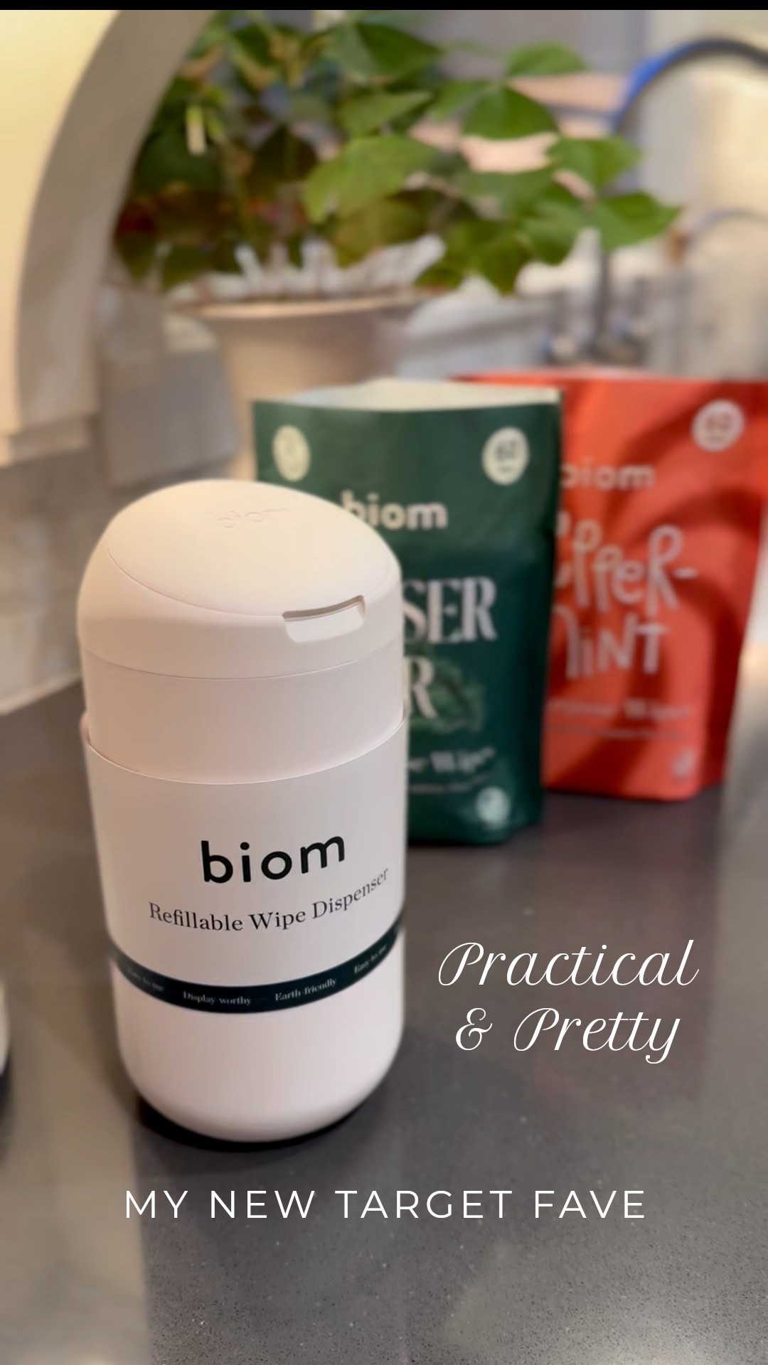 Love a mom hack with great packaging! The Biom wipes are plant-based and skin safe, and great for everything from countertops to sticky toddler fingers. The dispenser is sleek and simple and so aesthetically appealing, you won’t mind it on your countertop. And you’re going to love the scents, especially the fresh, seasonal Fraser Fir and Peppermint! 
Cleaning products, kitchen accessories, toddler mom hacks, car accessories, #targetstyle #jleeinteriors

#LTKKids #LTKHome #LTKmomlife