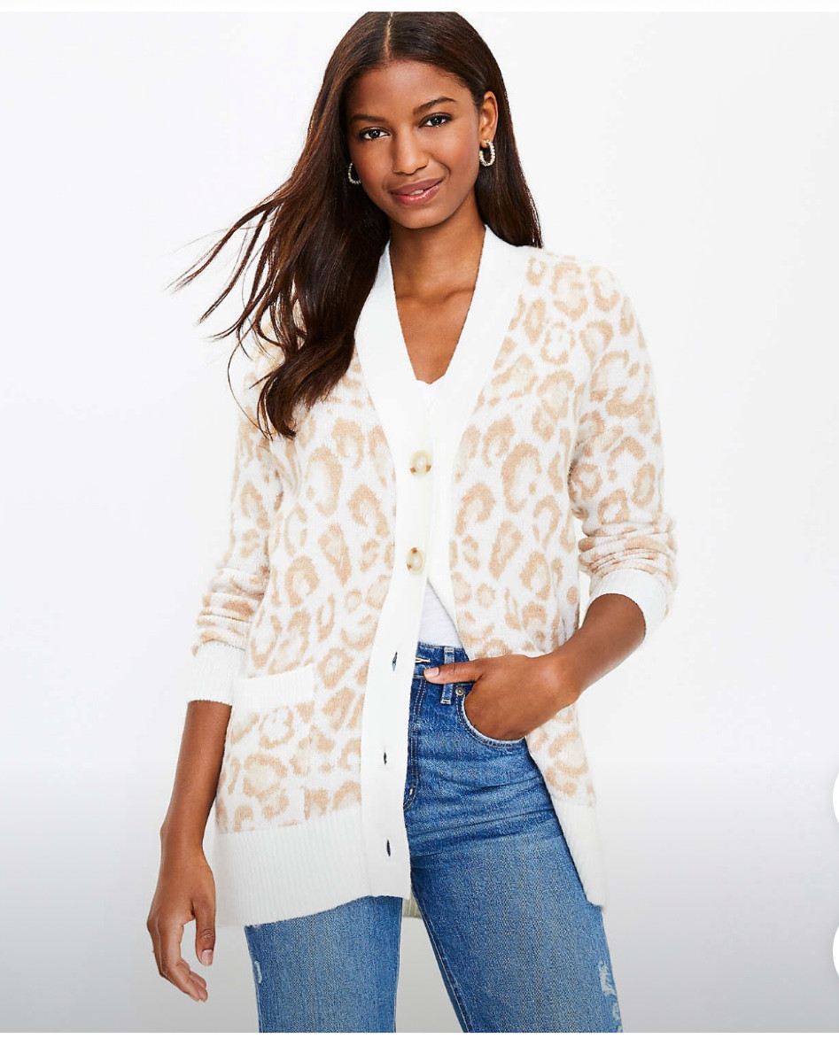 Leopard Print Boyfriend Cardigan
(Regularly $79.50)
NOW 50% OFF! USE CODE: COZY

#LTKsalealert #LTKSeasonal #LTKHoliday